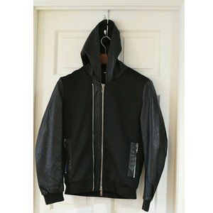 Givenchy Asymmetric Twin Zip Calf Nylon Jacket 50